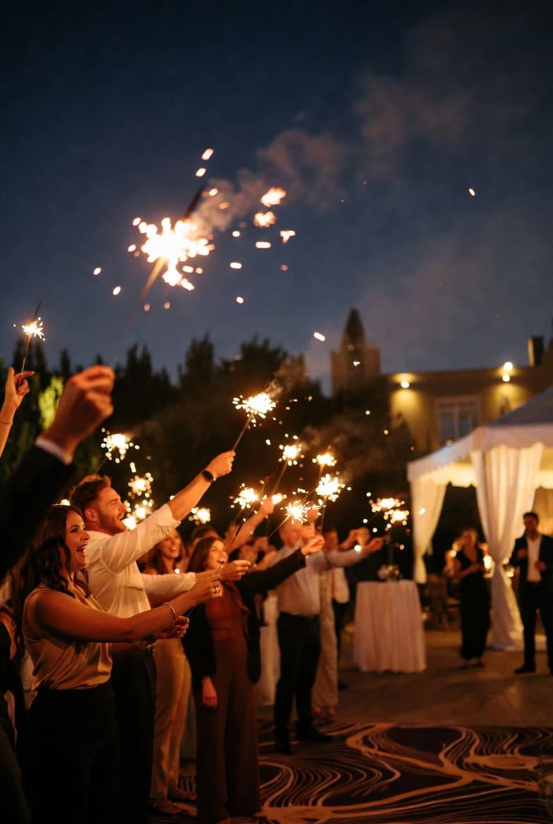 DJ booth moment during a party
